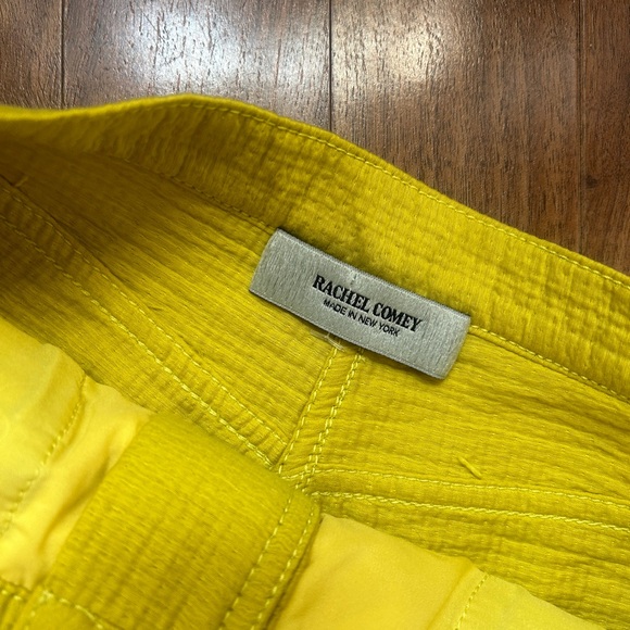 Rachel Comey Chartreuse Shorts - Picture 3 of 4